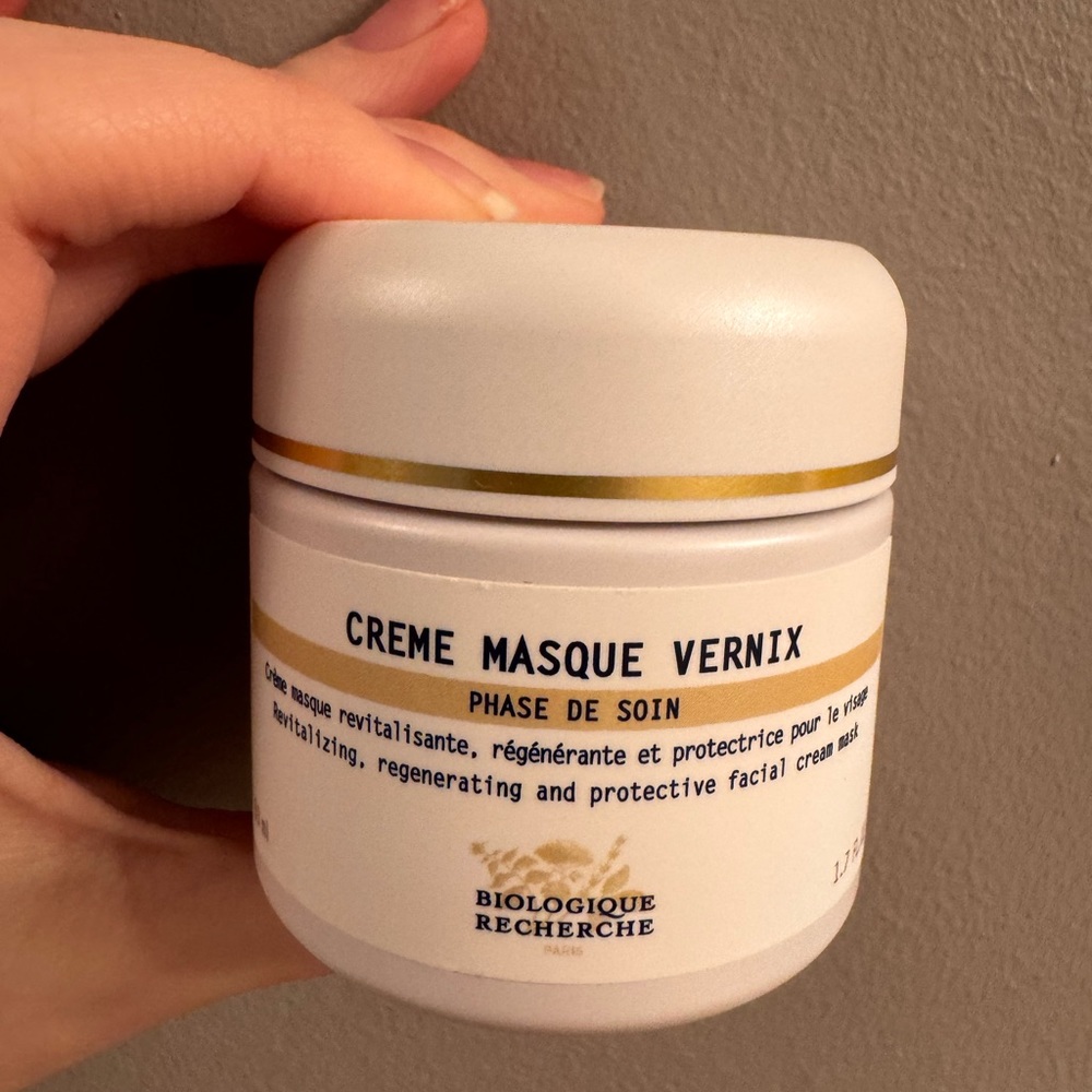 Crème masque vernix used just once